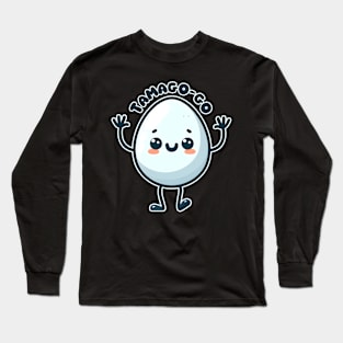 Tamago-go Kawaii Pun Long Sleeve T-Shirt